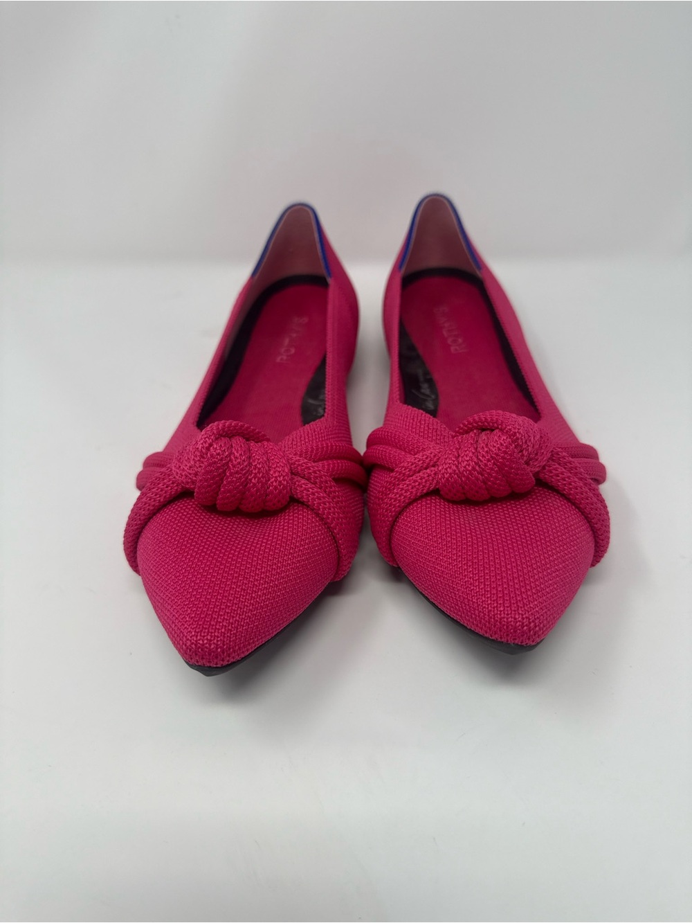 ❤️Rothy’s Knot Point II Flats in Hot Pink. Size 11 - Picture 8 of 15